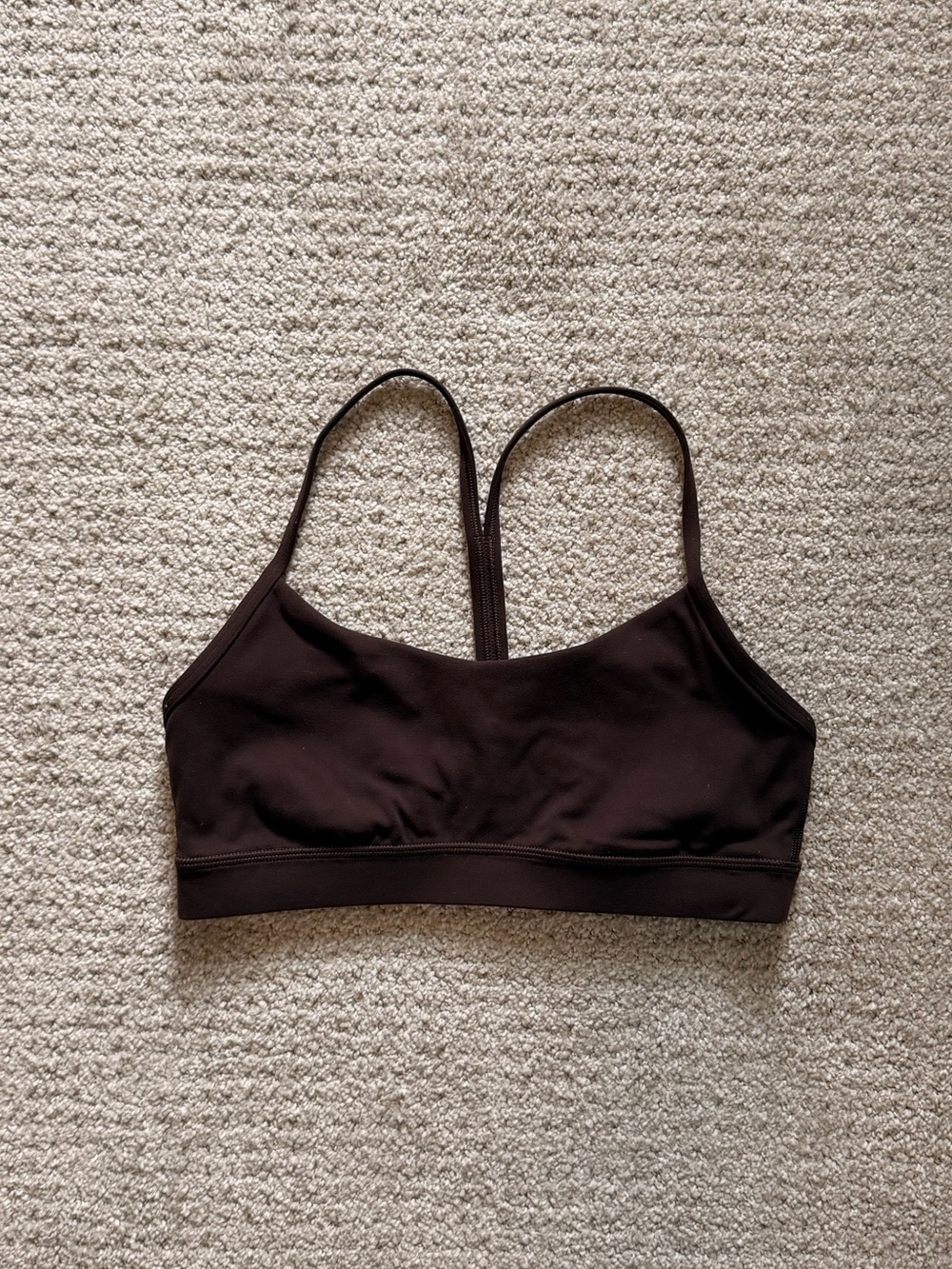 lululemon athletica Espresso Flow Y Bra